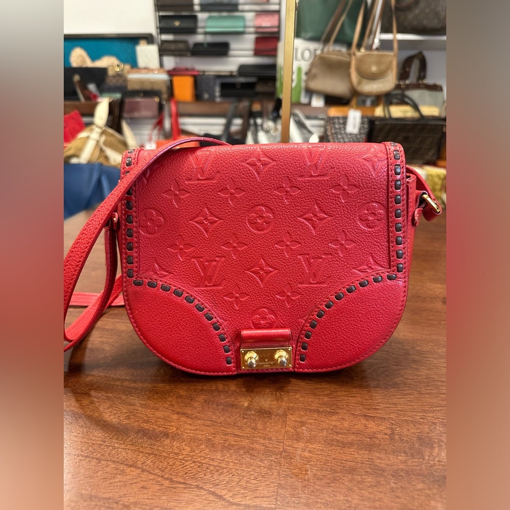 *Sold* LV red empreinte crossbody